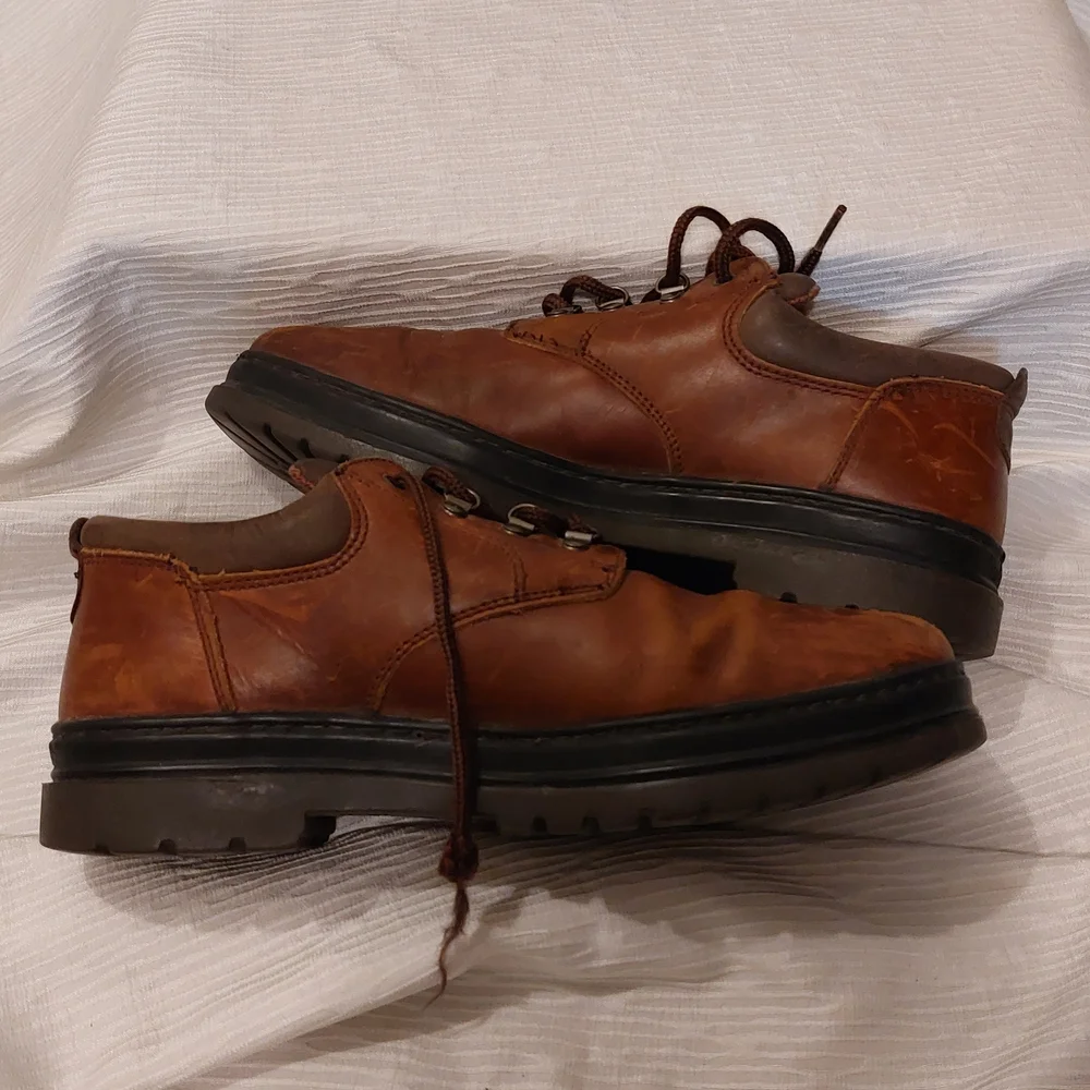 Vintage Timberland Men's Brown Leather Oxfords Size 11